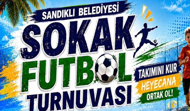 Sandıklı’da Çocuklar İçin Futbol Heyecanı