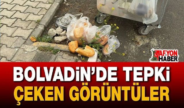Bolvadin’de Tepki Çeken Görüntüler