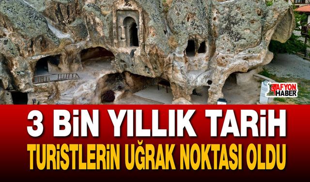 3 bin yıllık tarih turistlerin uğrak noktası oldu