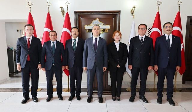 Vali Naci Aktaş Yeni Kaymakamları Kabul Etti
