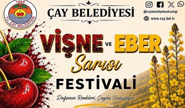 2026 Çay Vişne Festivali Programı Netleşti