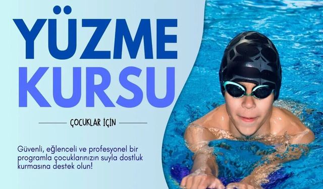 Belediye Yüzme Kursu Başvuruları Başladı