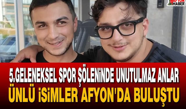 ND Sport'un 5. Geleneksel Spor Şöleninde unutulmaz anlar! ünlü isimler Afyon'da buluştu