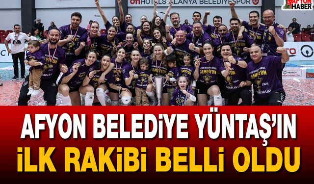 Afyon Belediye Yüntaş’ın ilk rakibi belli oldu!