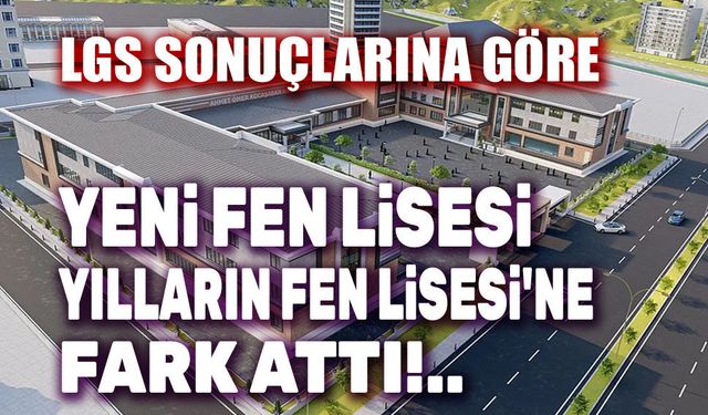 LGS sonucu Afyon'daki Fen Liselerinde lider değişti!..