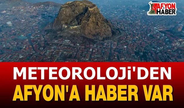 Afyon'da bugün ve 5 günlük hava durumu