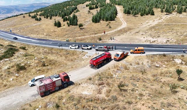 Afyon'da yola boya döken sürücünün cezası belli oldu