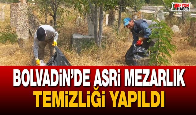 Bolvadin Belediyesi Ekipleri Sahada