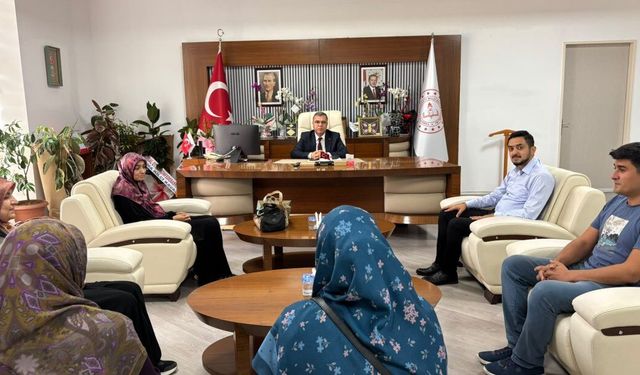 ÇEDES Proje heyetinden Müdür Altınkaynak’a ziyaret