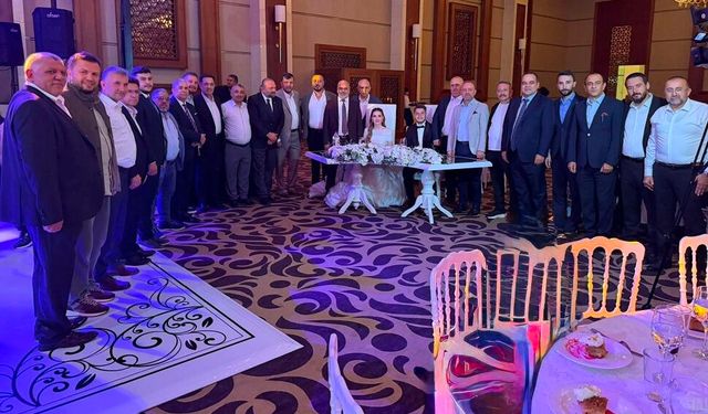MÜSİAD İşlek ve Gökay ailelerinin mutluluğuna ortak oldu