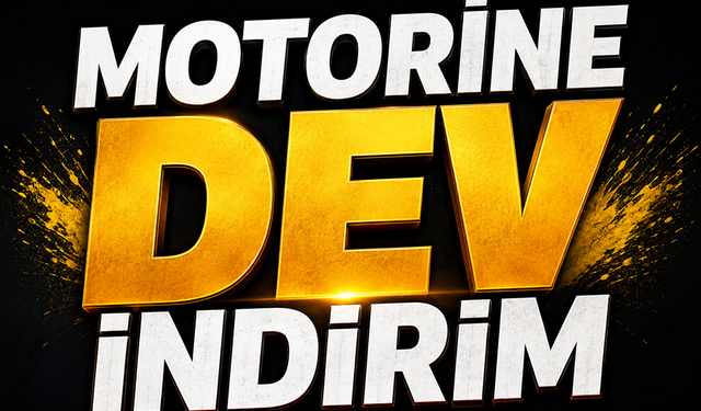 Motorine dev indirim