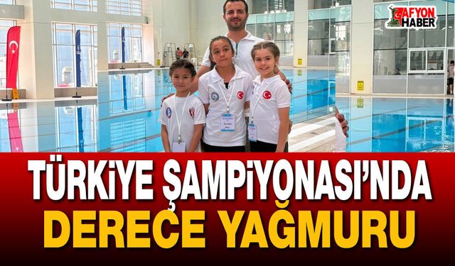 Türkiye Şampiyonası’nda derece yağmuru