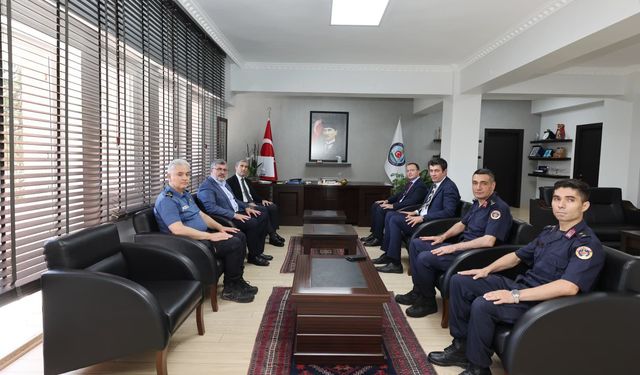 Vali Aktaş’tan Akgül’e hayırlı olsun ziyareti