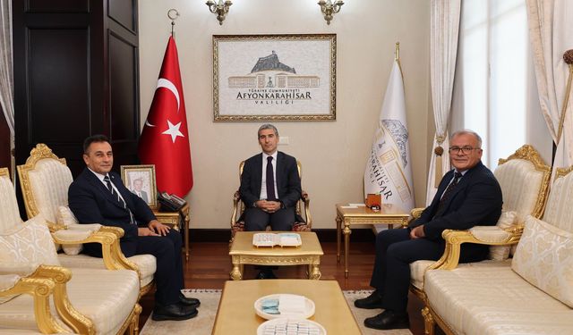Vali Aktaş'tan Bölge Müdürlerine veda ve hayırlı olsun