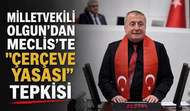 Milletvekili Olgun’dan Meclis’te “Çerçeve Yasa” Tepkisi