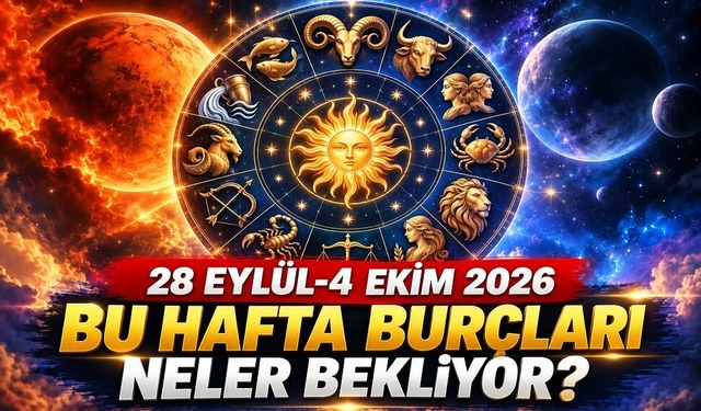 28 Eylül-4 Ekim 2026 Bu Hafta Burçları Neler Bekliyor?