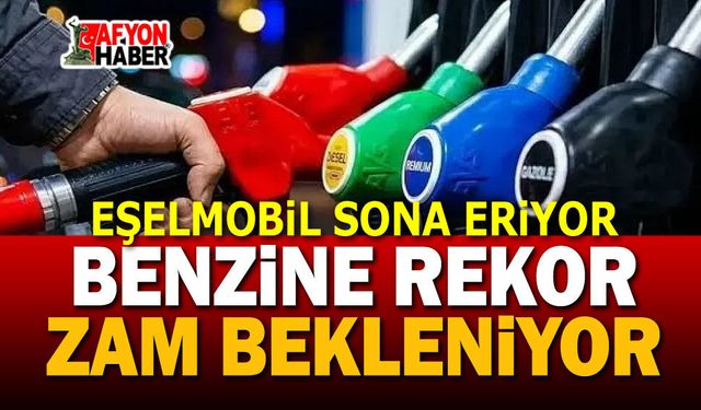 Eşelmobil sona eriyor, benzine rekor zam bekleniyor!..