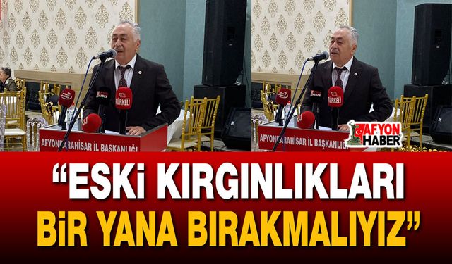 Hasan Karadeniz: “eski kırgınlıkları bir yana bırakmalıyız”