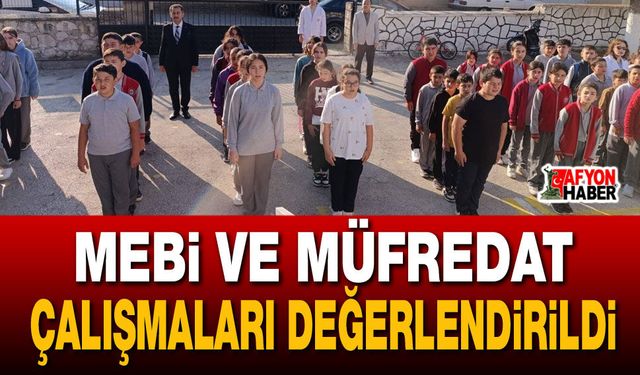 MEBİ ve Müfredat Çalışmaları Değerlendirildi