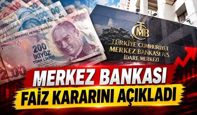 Merkez Bankası faiz kararını açıkladı