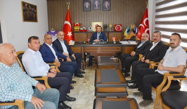 MHP Afyon'da Kahveci’ye ziyaretler sürüyor