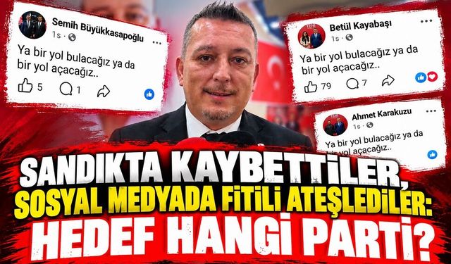 Sandıkta Kaybettiler, Sosyal Medyada Fitili Ateşlediler: Hedef Hangi Parti?