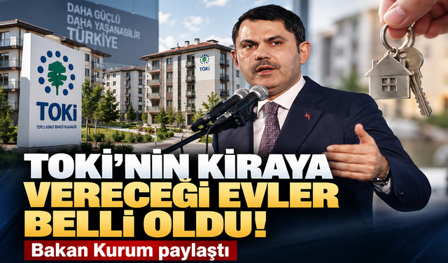 TOKİ kiralık sosyal konut başvuruları başlıyor