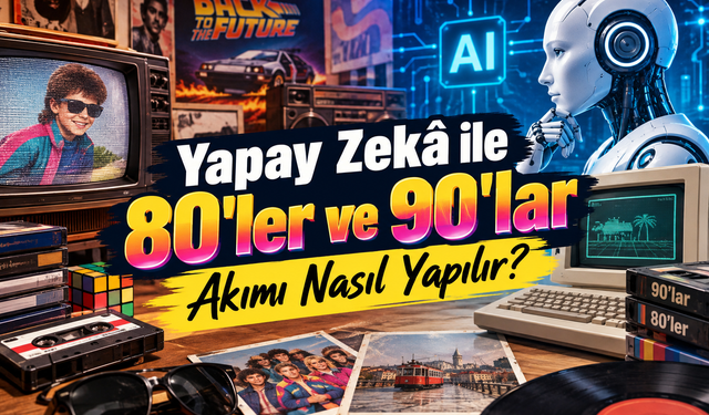 Yapay Zekâ ile 80’ler ve 90’lar Akımı Nasıl Yapılır?