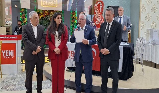 YENİ Parti Afyon Merkez İlçede Melih Şallı seçildi