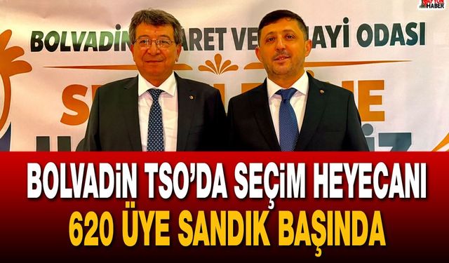 Bolvadin TSO’da seçim heyecanı! 620 üye sandık başında