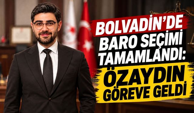 Bolvadin’de baro seçimi tamamlandı: Özaydın göreve geldi