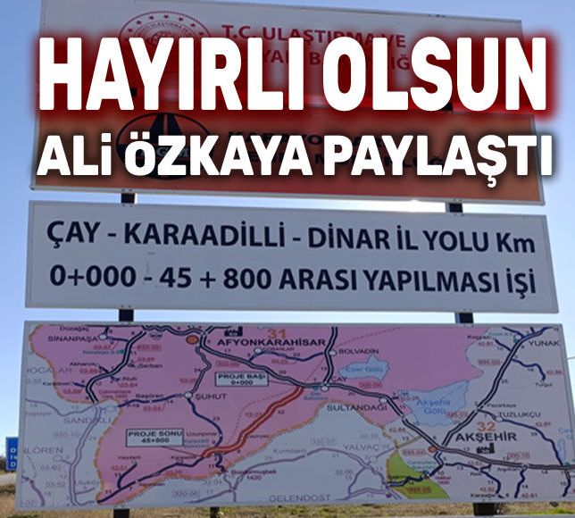 Ali Özkaya, "Allah'a şükür" sözüyle paylaştı