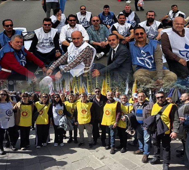 Ankara'daki eylemlere Afyon'dan katıldılar