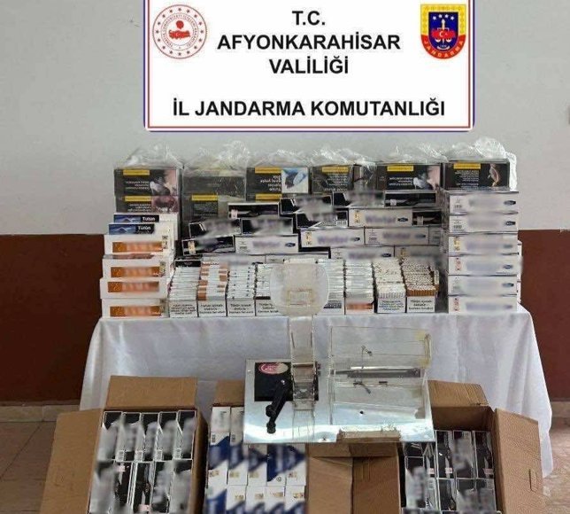 Sandıklı haber: Kaçak tütün operasyonu