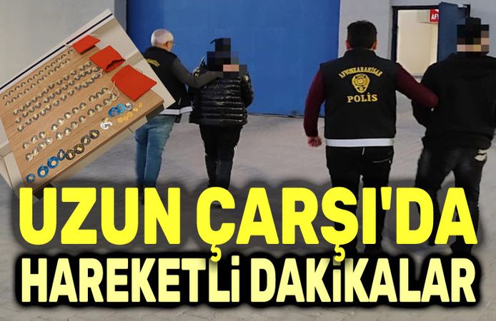 Afyon Uzun Çarşı'da hareketli dakikalar!..