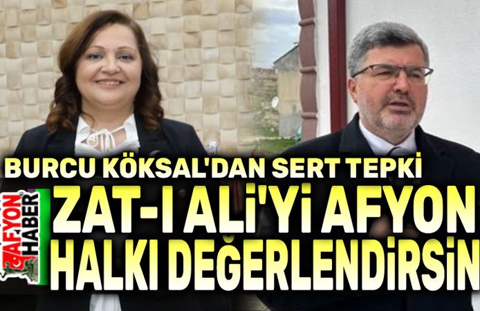 Afyonkarahisar Belediyesinden "zat-ı Ali'ye" cevap