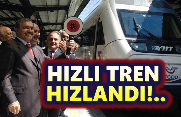 Veysel Eroğlu: Hızlı tren çalışmaları hızlandı