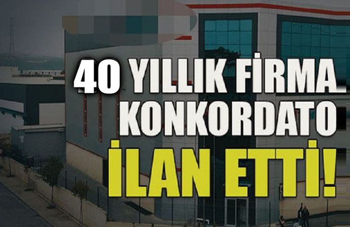 Dev tatlı şirketi iflasın eşiğinde