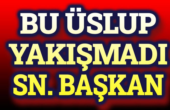 Bolvadin Belediye Başkanına yakışmadı