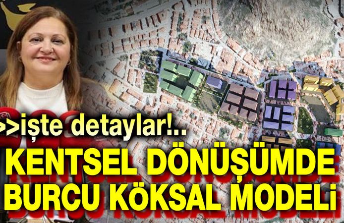 Kentsel dönüşümde Burcu Köksal modeli
