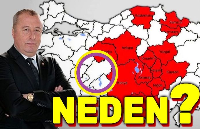 Afyon, haritanın ortasında ama listede yine yok!..