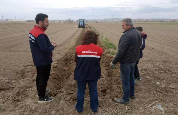 Afyon'da patates ekim sezonu başladı