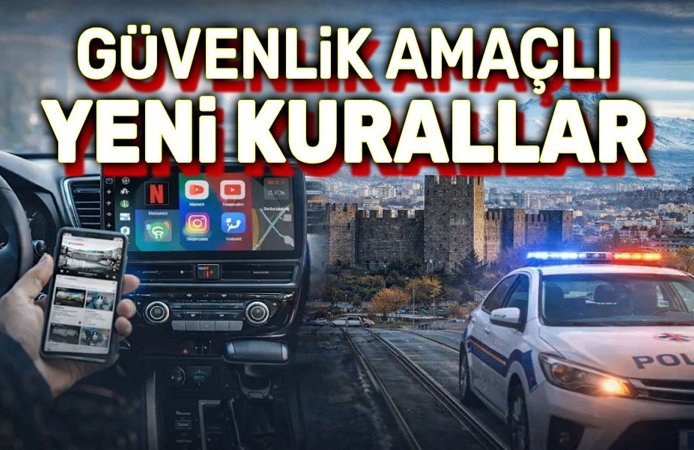 Cam filmi, APP plaka ve multimedya kuralları değişiyor