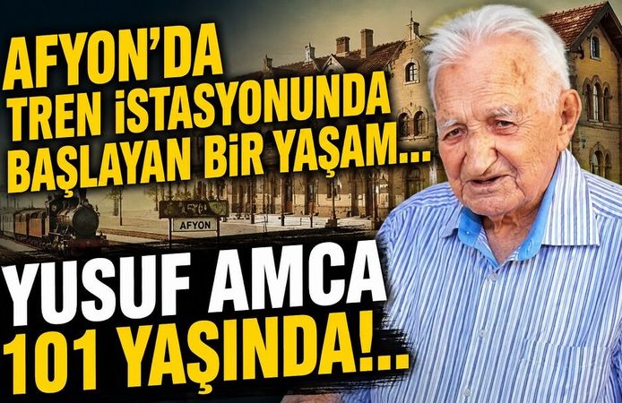Afyon'da doğdu, 101 yaşına geldi, komşularıyla kutladı!..