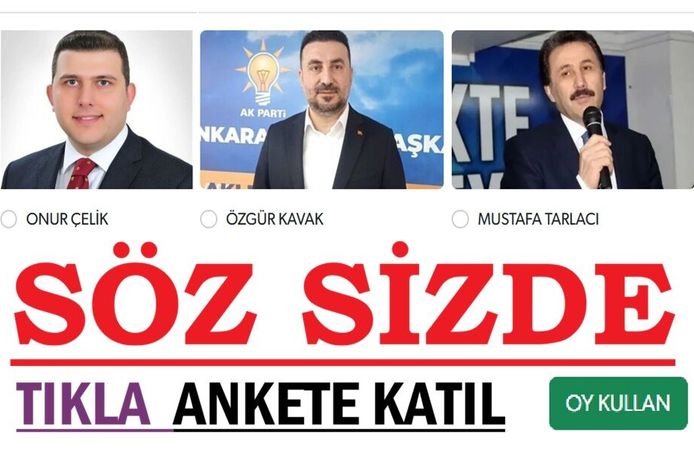 Büyük anket başladı!.. AK Parti'de hangi isim il başkanı olsun?!..