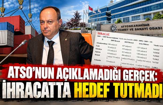 ATSO’nun Açıklamadığı Gerçek: İhracatta Hedef Tutmadı