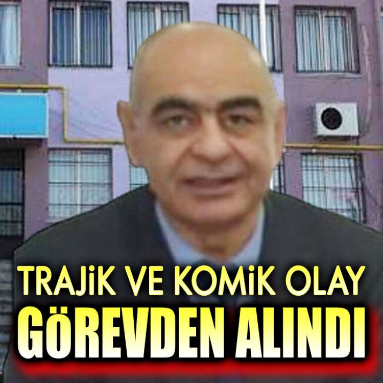 O MÜDÜR GÖREVDEN ALINDI!..