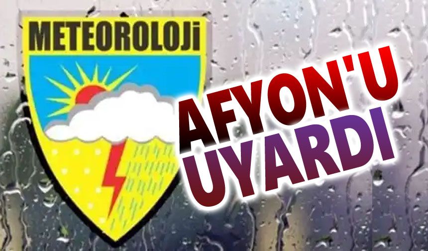 Cumartesi için şiddetli yağış uyarısı
