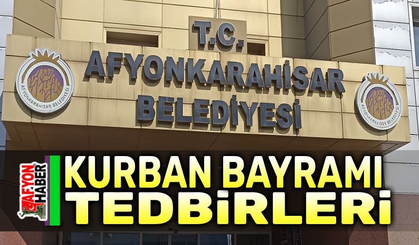 Kurban Bayramı tedbirleri