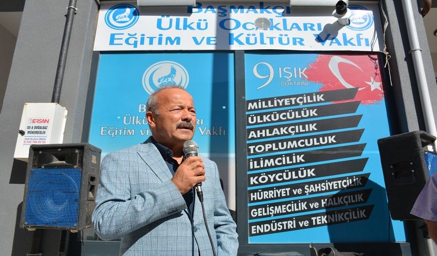 Başmakçı Ülkü Ocakları açıldı